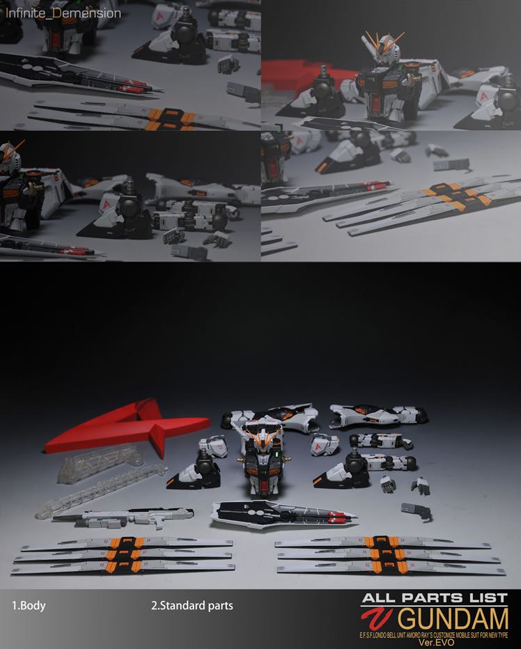 Infinite_Dimension 1:100 RX-93 Nu Gundam ver.Ka Conversion Kit