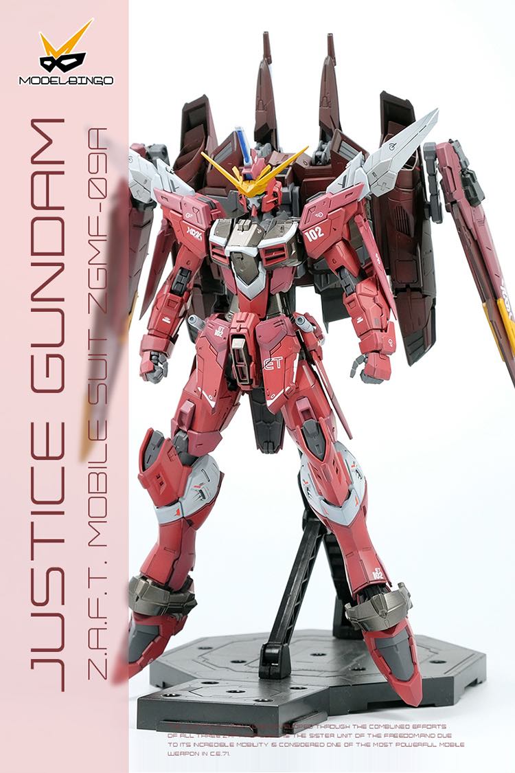 Model Bingo 1:100 Justice Gundam Conversion Kit