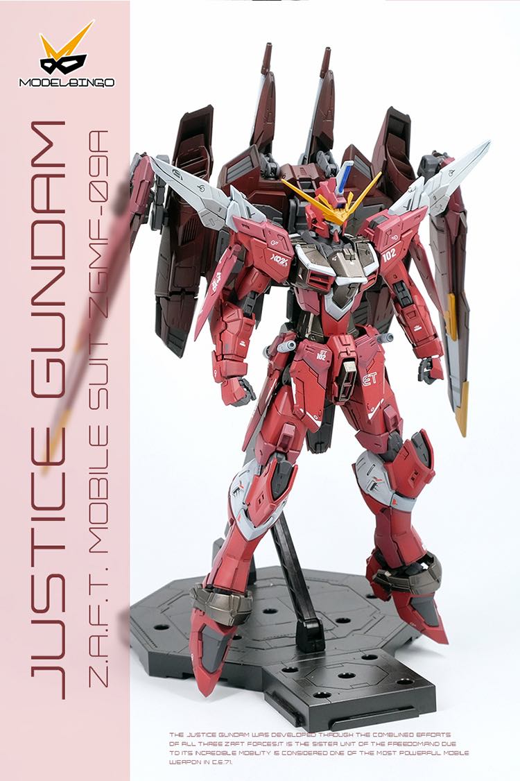 Model Bingo 1:100 Justice Gundam Conversion Kit