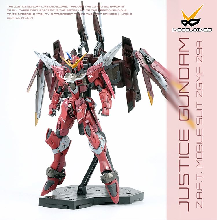 Model Bingo 1:100 Justice Gundam Conversion Kit