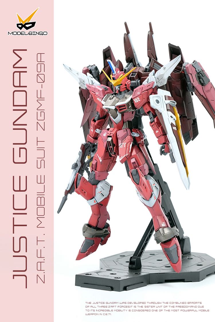 Model Bingo 1:100 Justice Gundam Conversion Kit