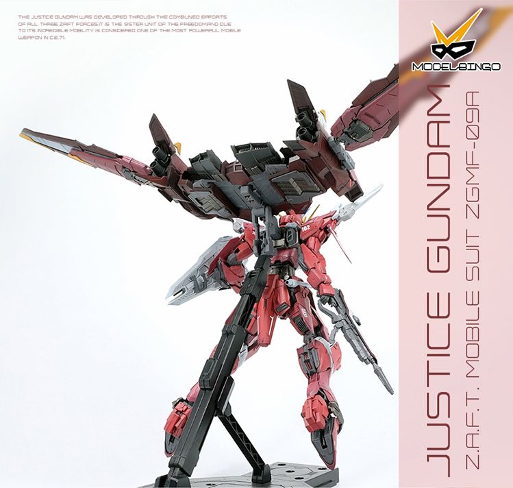 Model Bingo 1:100 Justice Gundam Conversion Kit