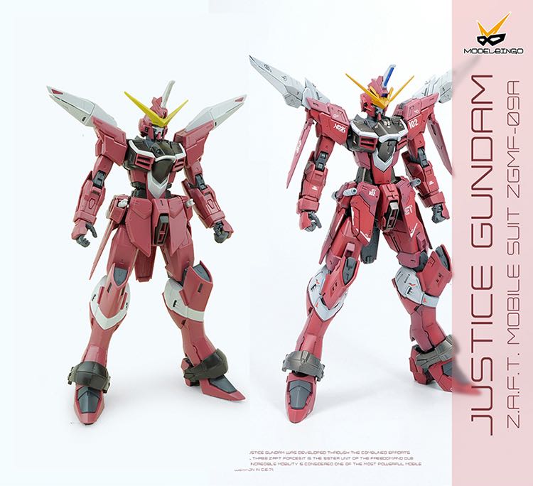 Model Bingo 1:100 Justice Gundam Conversion Kit