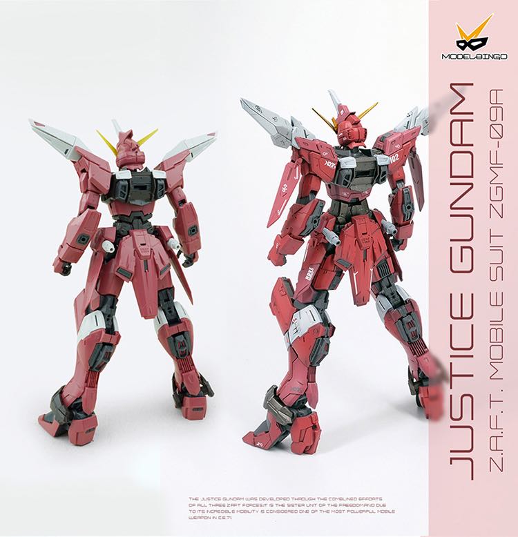 Model Bingo 1:100 Justice Gundam Conversion Kit
