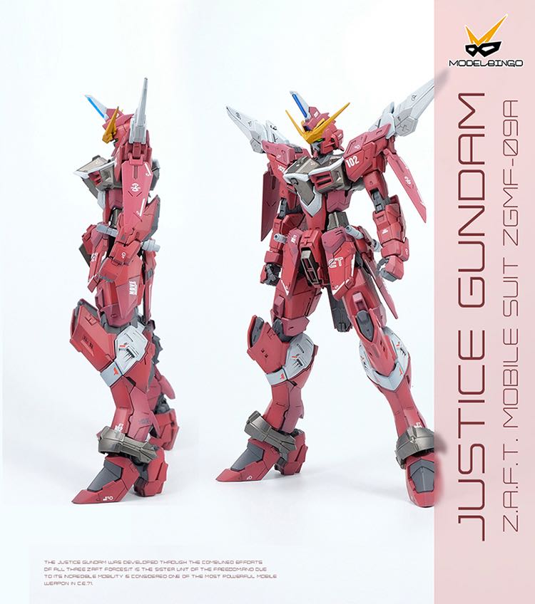 Model Bingo 1:100 Justice Gundam Conversion Kit