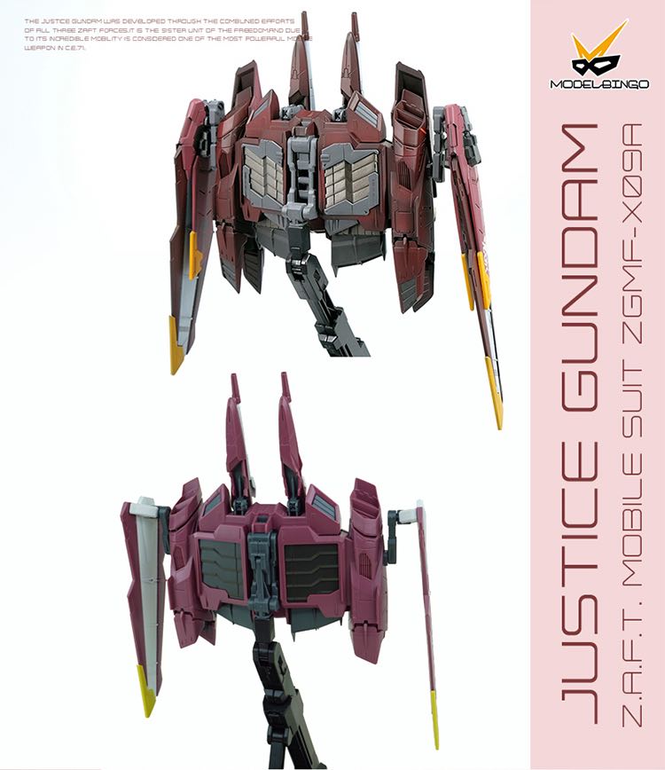 Model Bingo 1:100 Justice Gundam Conversion Kit