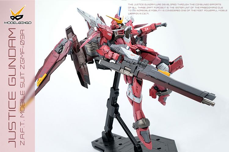 Model Bingo 1:100 Justice Gundam Conversion Kit