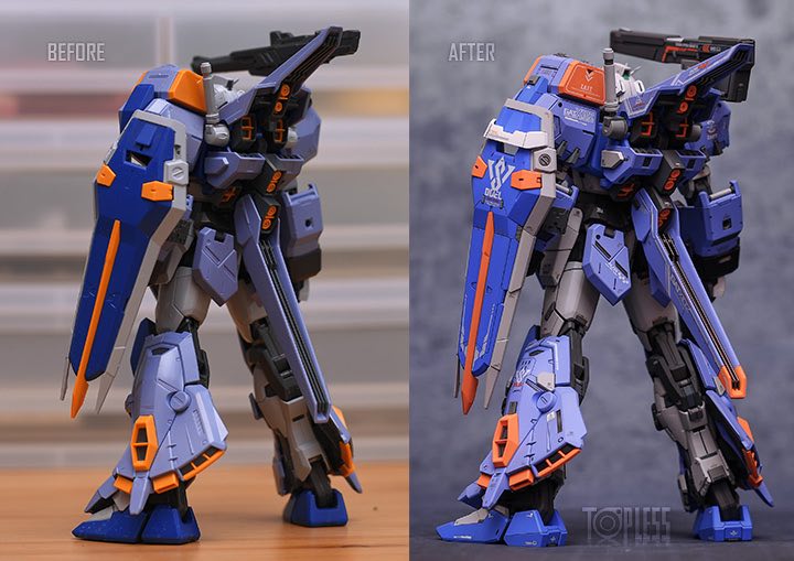 TopLess 1:100 Duel Gundam Assault Shroud Conversion Kit