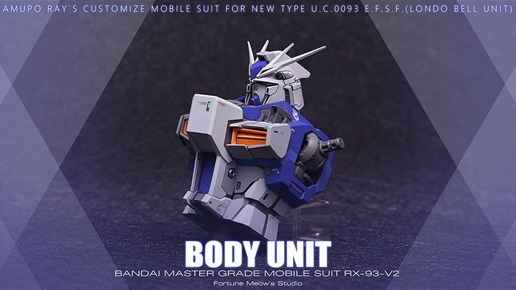 Fortune Meow's 1:100 RX-93-v2 Hi-v Gundam ver.Ka Conversion Kit