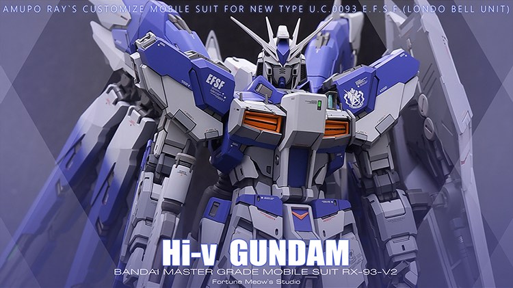 Fortune Meow's 1:100 RX-93-v2 Hi-v Gundam ver.Ka Conversion Kit