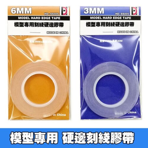 HD Model Transparent Carving Guide Tape (2 Different Size Option)
