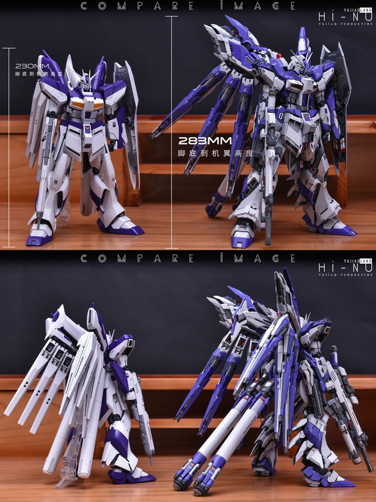 YJL 1:100 RX-93-v2 Hi-v Gundam Conversion Kit