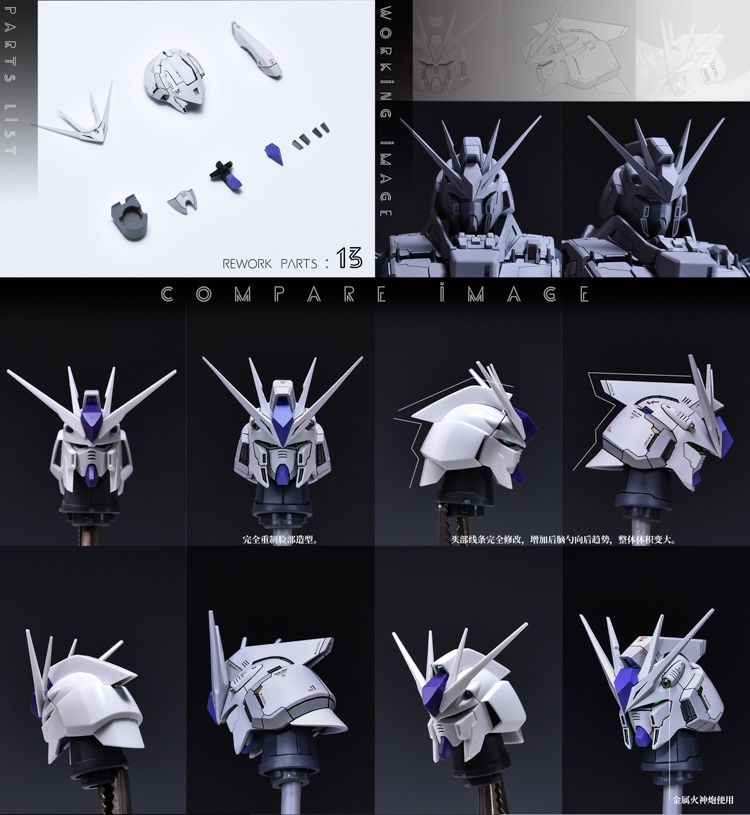 YJL 1:100 RX-93-v2 Hi-v Gundam Conversion Kit