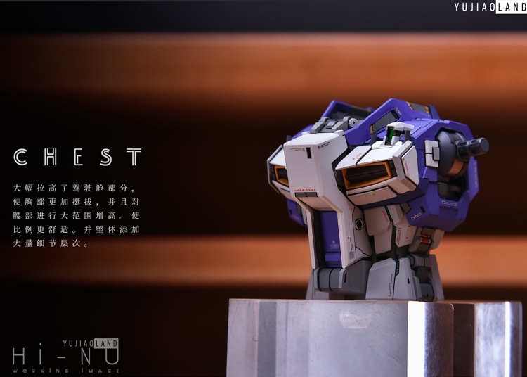 YJL 1:100 RX-93-v2 Hi-v Gundam Conversion Kit