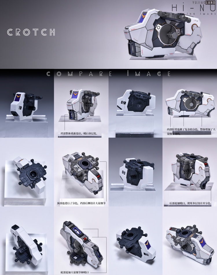 YJL 1:100 RX-93-v2 Hi-v Gundam Conversion Kit