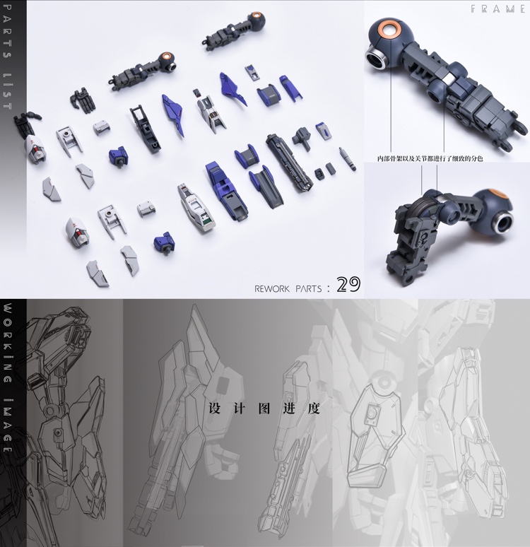 YJL 1:100 RX-93-v2 Hi-v Gundam Conversion Kit