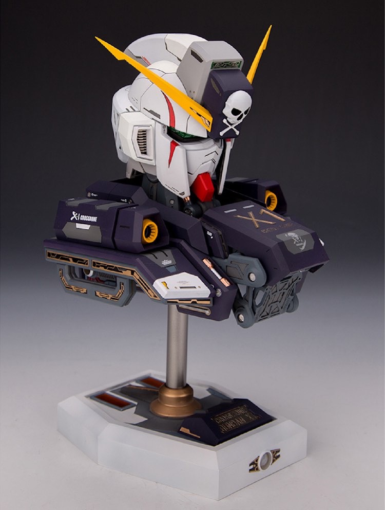 Artisan Club 1/24 CrossBone Gundam X1 Head Bust Full Resin Kit