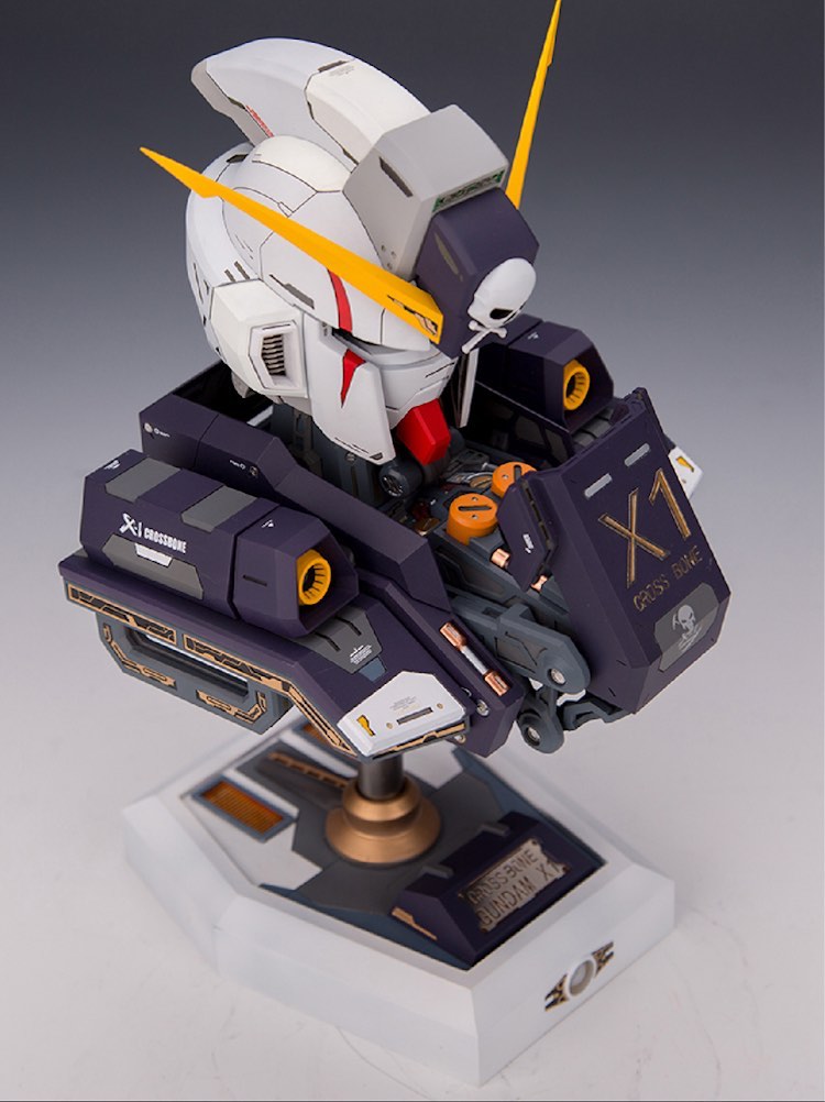 Artisan Club 1:24 CrossBone Gundam X1 Head Bust Full Resin Kit