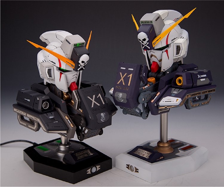 Artisan Club 1:24 CrossBone Gundam X1 Head Bust Full Resin Kit