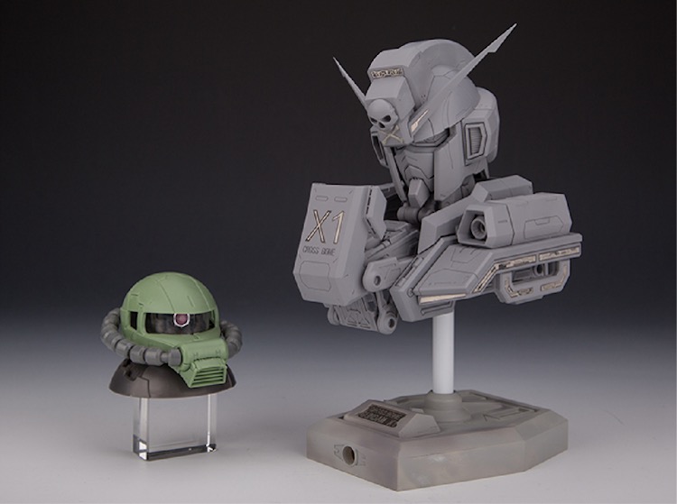 Artisan Club 1:24 CrossBone Gundam X1 Head Bust Full Resin Kit