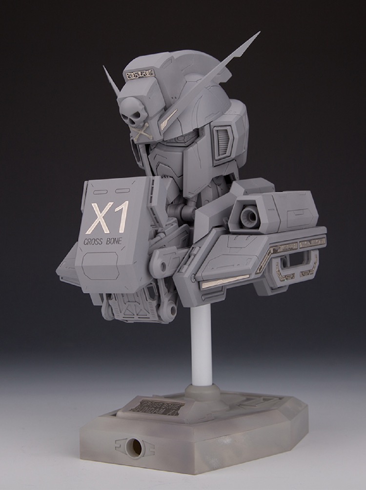 Artisan Club 1:24 CrossBone Gundam X1 Head Bust Full Resin Kit