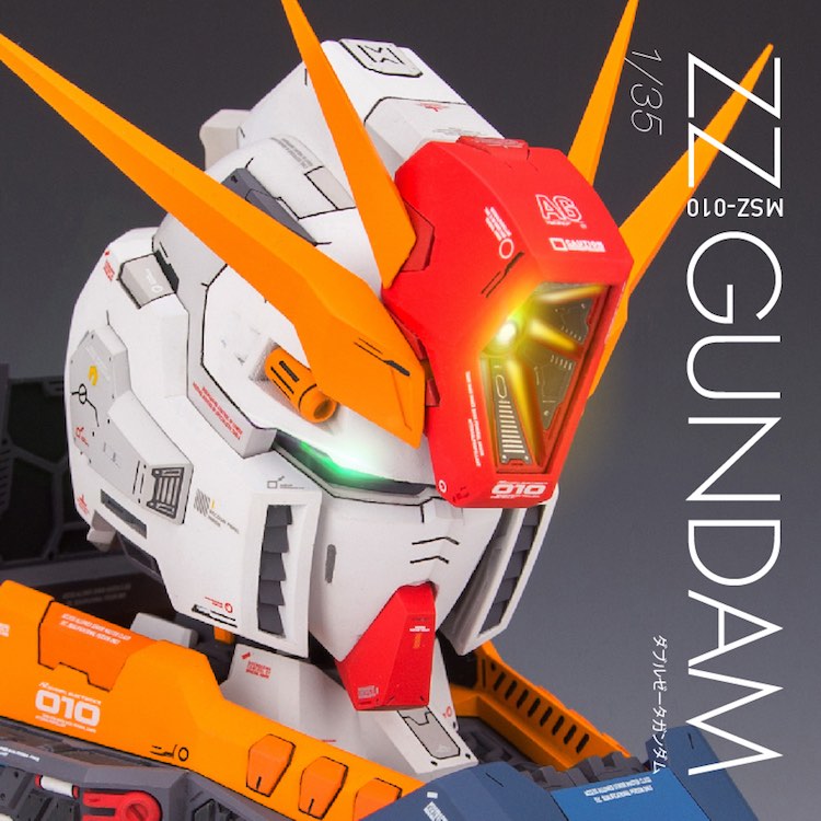 Artisan Club 1:35 Double Zeta Gundam Head Bust Full Resin Kit