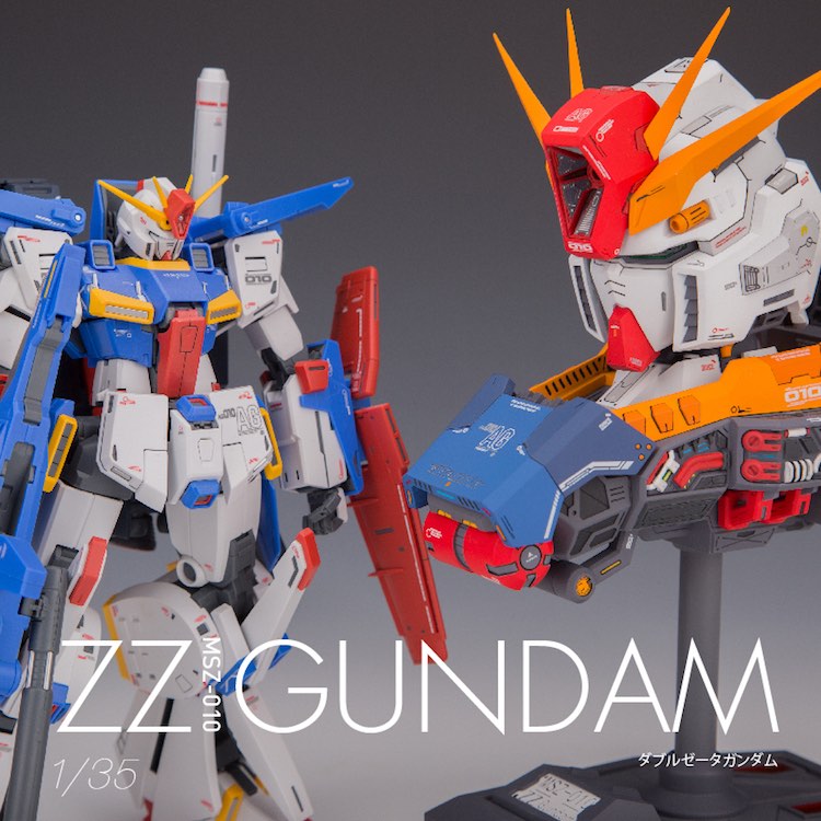 Artisan Club 1:35 Double Zeta Gundam Head Bust Full Resin Kit