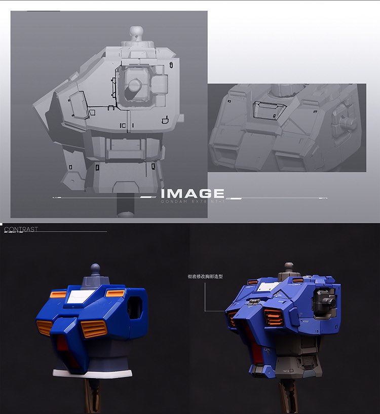 Infinite Dimension 1:100 NT-1 Gundam Conversion Kit