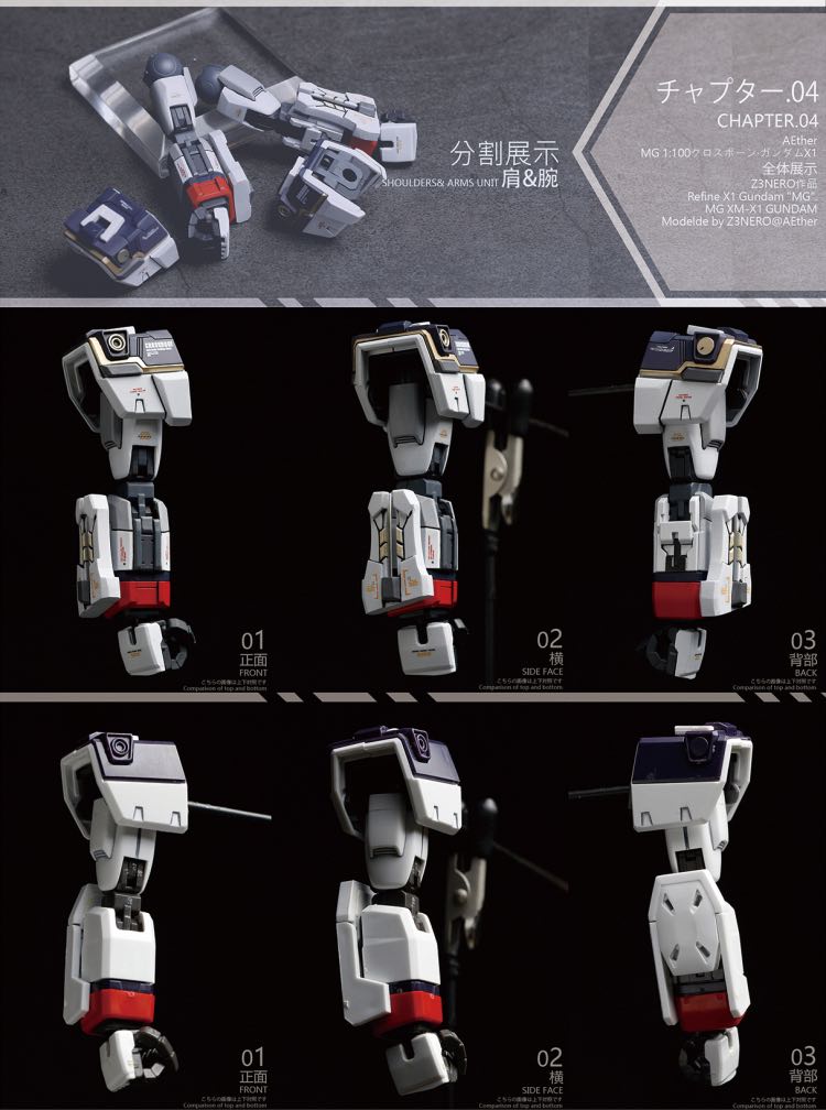 AEther 1:100 Crossbone Gundam X-1 Full Cloth 2.0 Conversion Kit