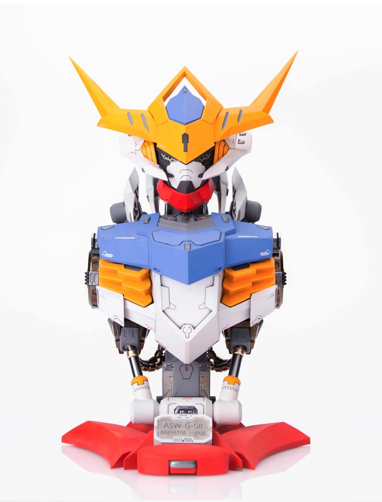 Amazing Cast 1:35 Gundam Barbatos Lupus Head Bust Full Resin Kit