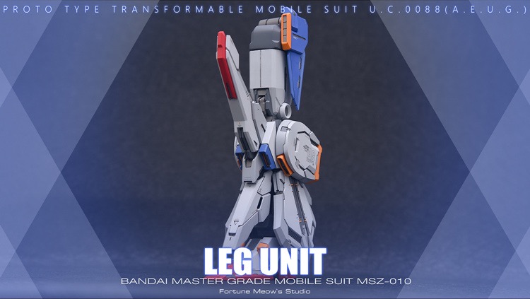 Fortune Meow's 1:100 ZZ Gundam ver.KA Conversion Kit
