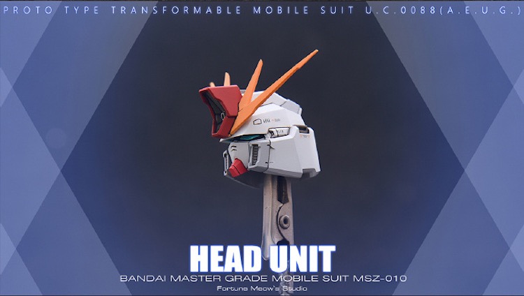 Fortune Meow's 1:100 ZZ Gundam ver.KA Conversion Kit