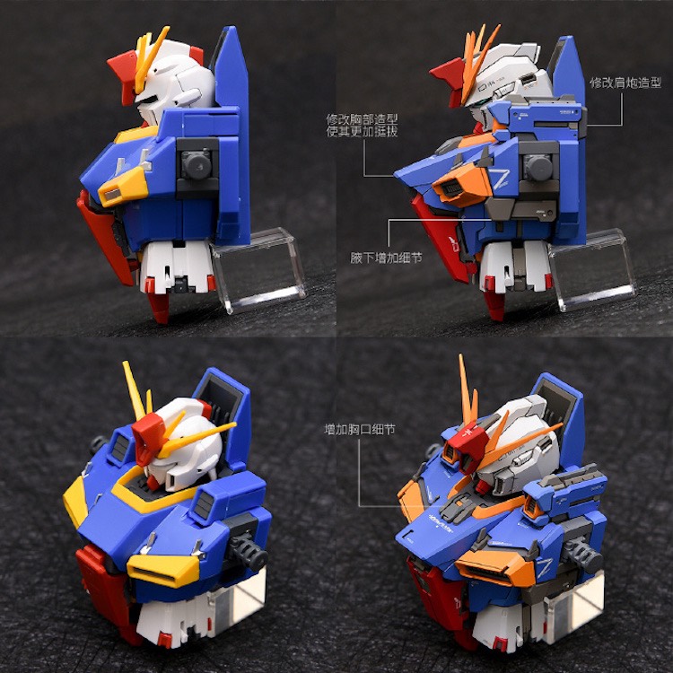 Fortune Meow's 1/100 ZZ Gundam Ver.KA Conversion Kit