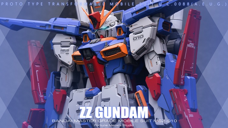 Fortune Meow's 1:100 ZZ Gundam ver.KA Conversion Kit