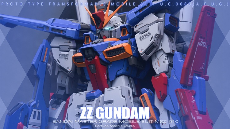 Fortune Meow's 1/100 ZZ Gundam Ver.KA Conversion Kit