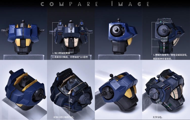 YJL 1:100 Hyaku-Shiki Conversion Kit