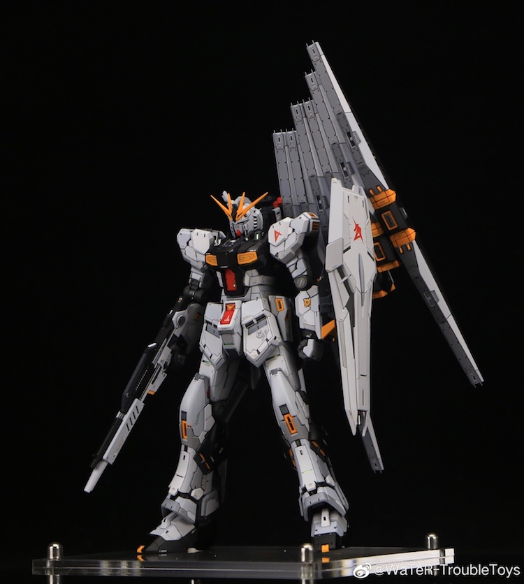 Trouble Toys 1144 RG Nu Gundam Conversion Kit Completed Set 01