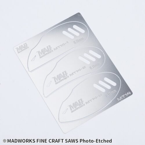 Madworks MT14 Photo-Etch Fine Craft Saws 0.15mm