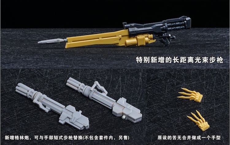 Model Bingo 1:100 Blue Duel Gundam ver.HWS Conversion Kit