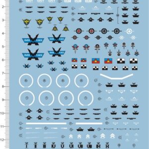 Easy Decals 1:100 GN-X Water-Sliced Decals