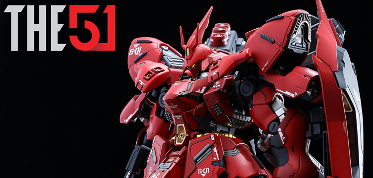 The51 1:144 RG Sazabi Conversion Kit
