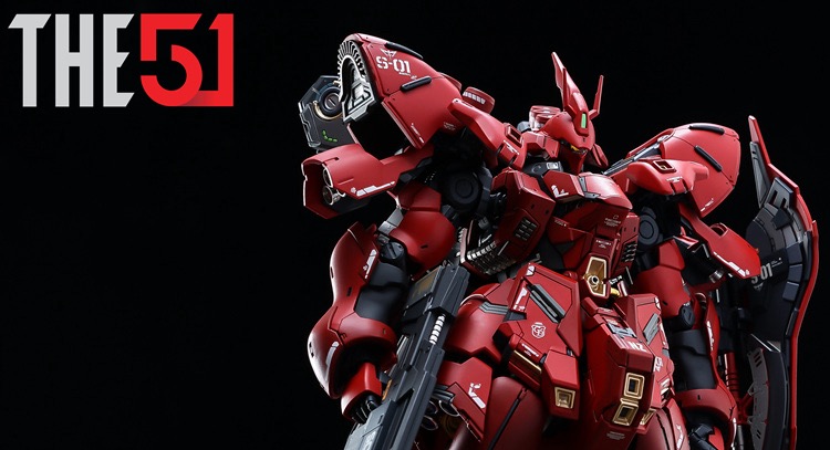 The51 1:144 RG Sazabi Conversion Kit