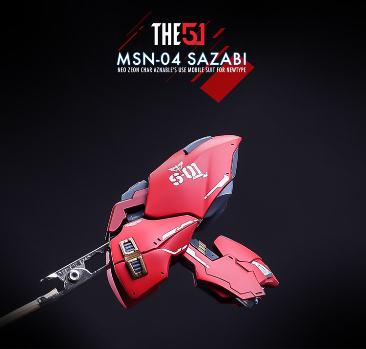 The51 RG Sazabi Conversion Kit