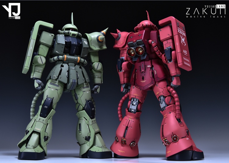 YJL 1:100 Zaku II ver.2.0 Conversion Kit