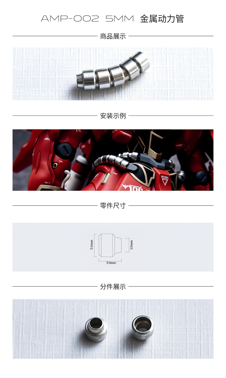 AnchoreT 1:100 Sinanju Stein Metal Parts Set