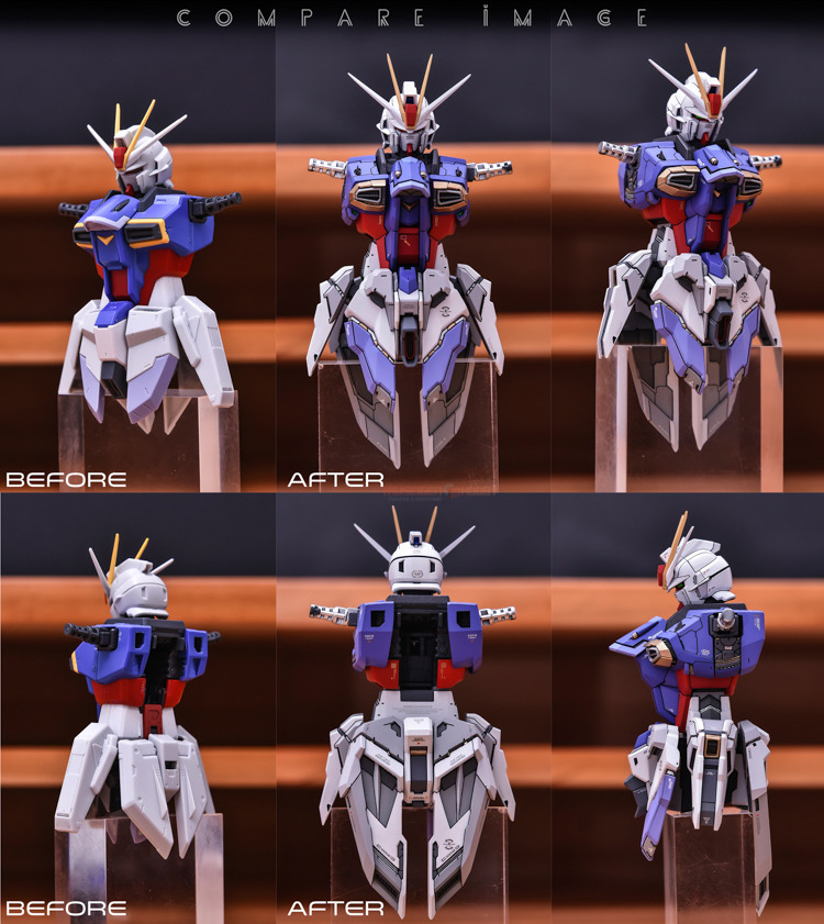 YJL MG Force Impulse Gundam Conversion Kit