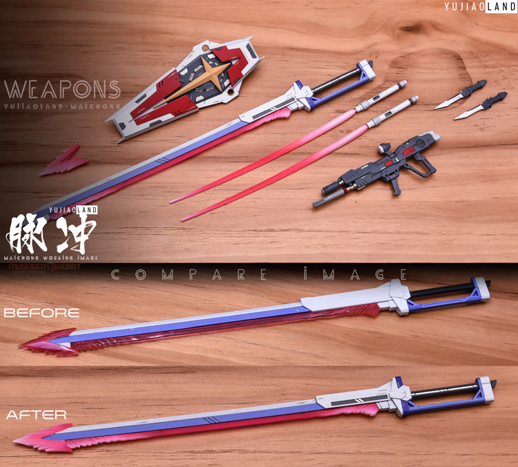 YJL MG Force Impulse Gundam Conversion Kit