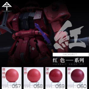 AnchoreT Zeon Char's Red Color Set_01
