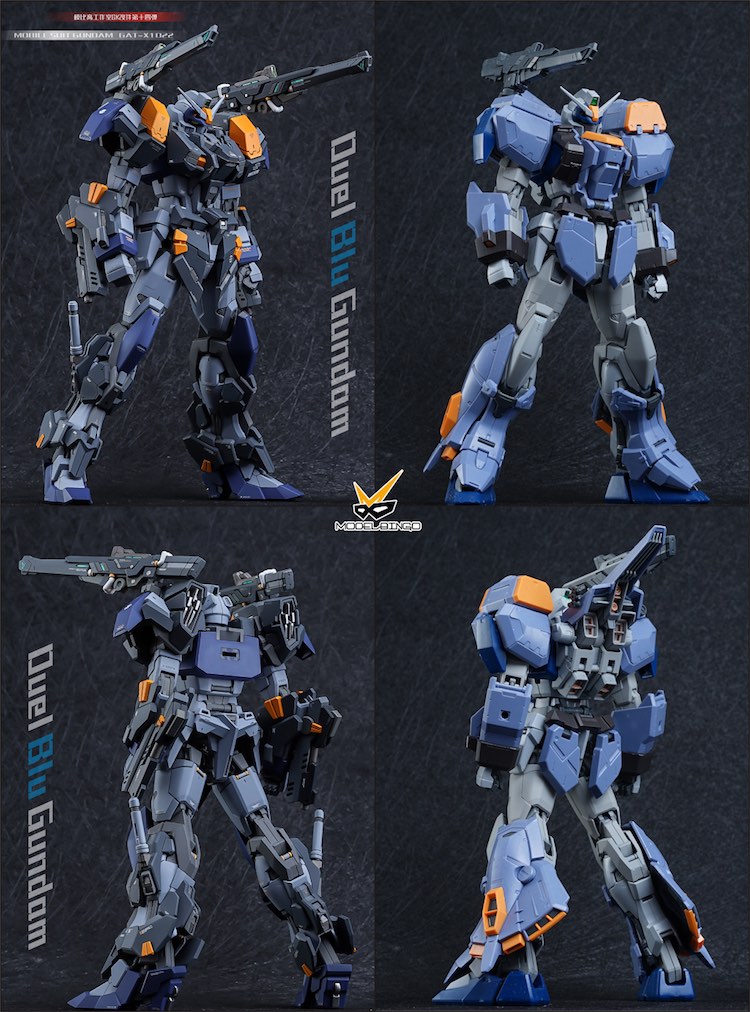 Model Bingo 1/100 Blu Duel Gundam ver.HWS Conversion Kit