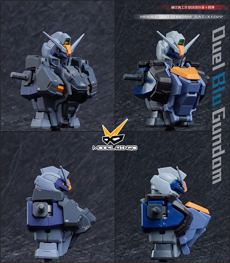 Model Bingo 1:100 Blue Duel Gundam ver.HWS Conversion Kit